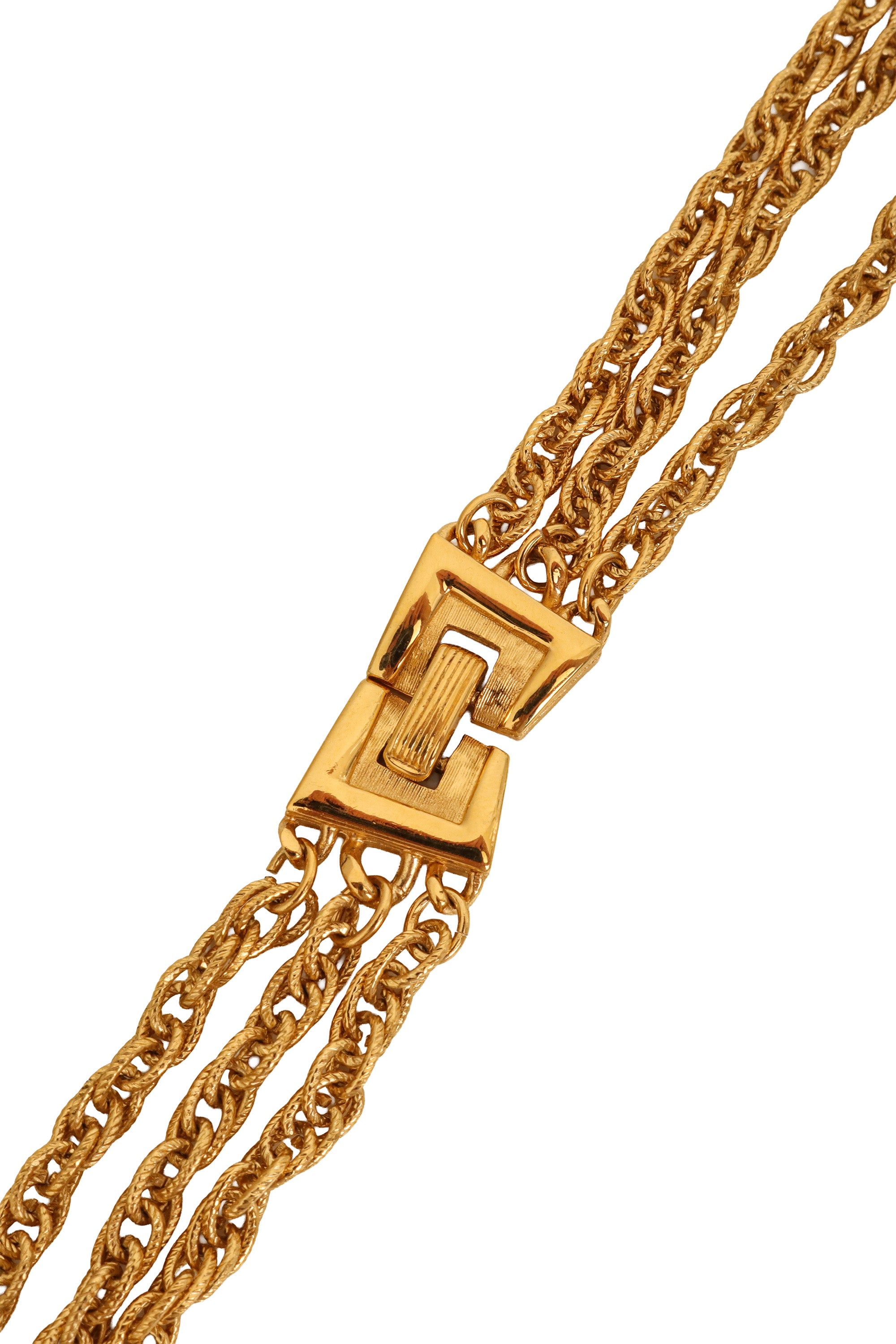 Chandelier Pendant Necklace by Trifari clasp @ Recess LA