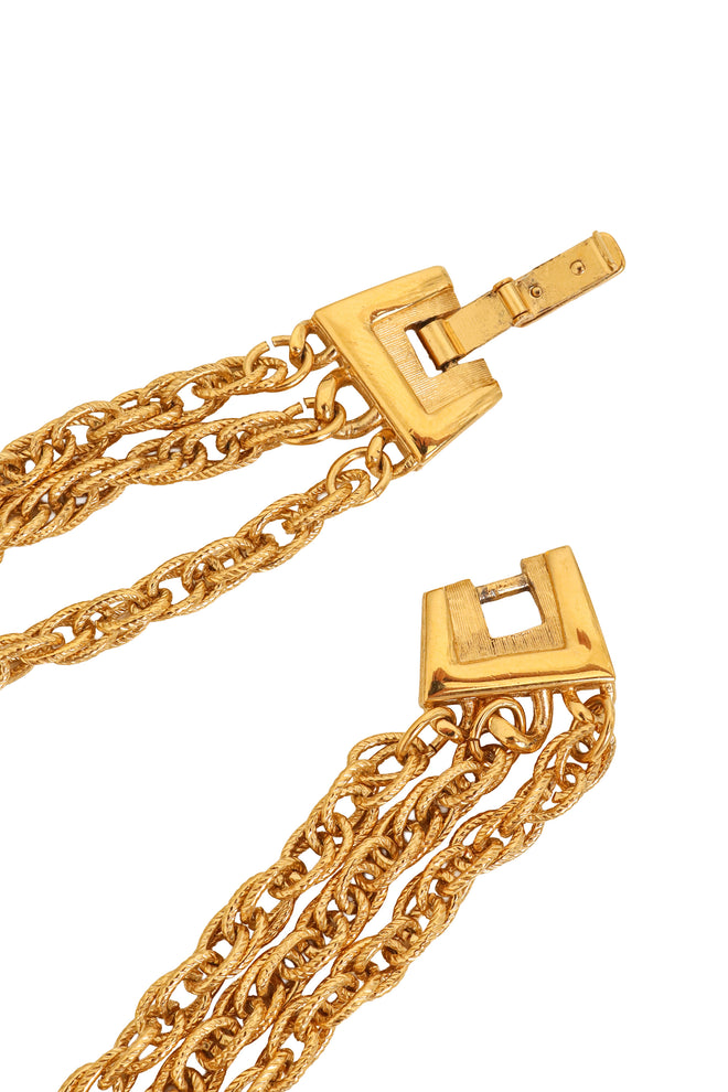 Chandelier Pendant Necklace by Trifari clasp open @ Recess LA