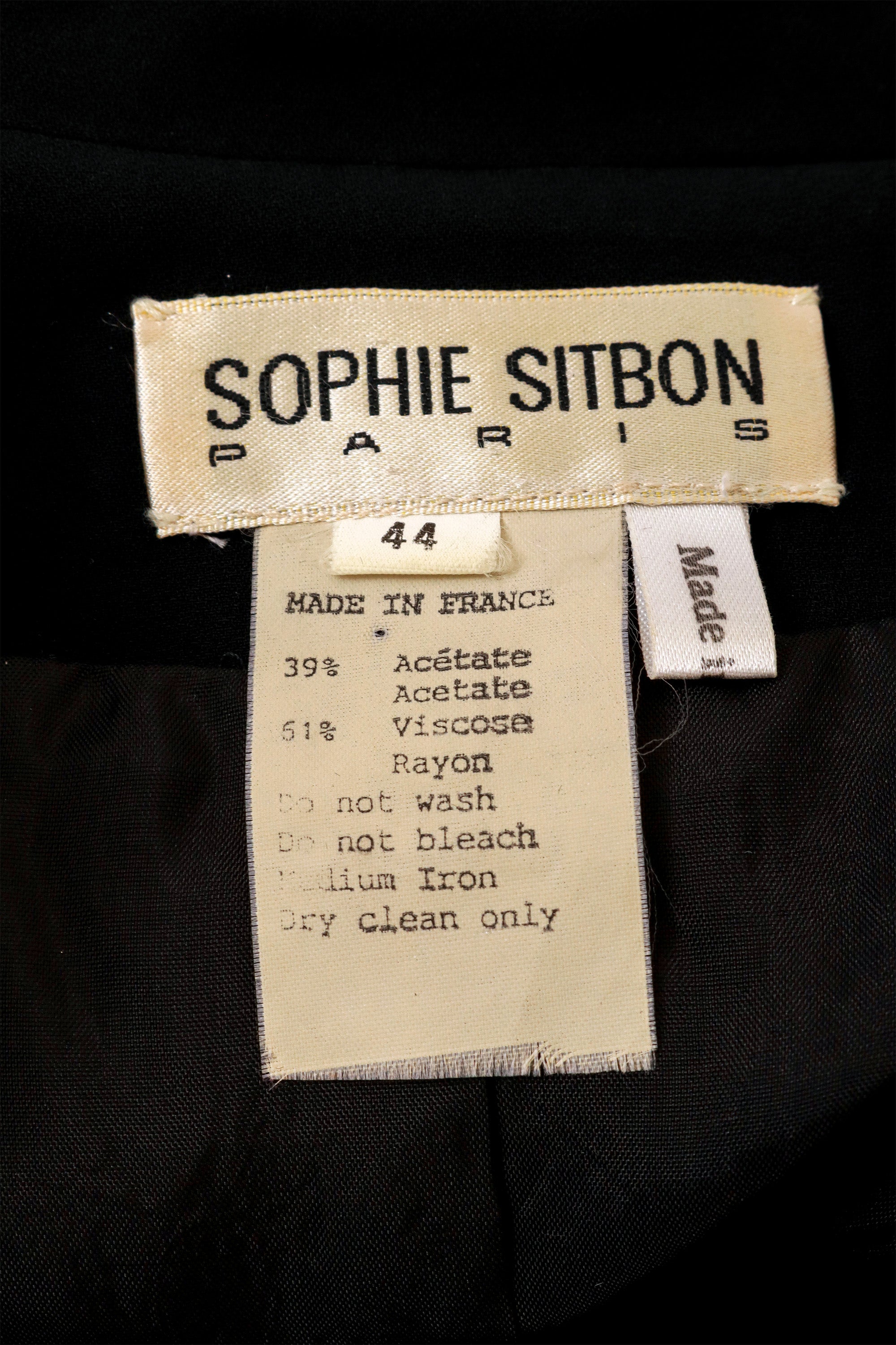 embroidered blazer by Sophie Sitbon label @ Recess LA