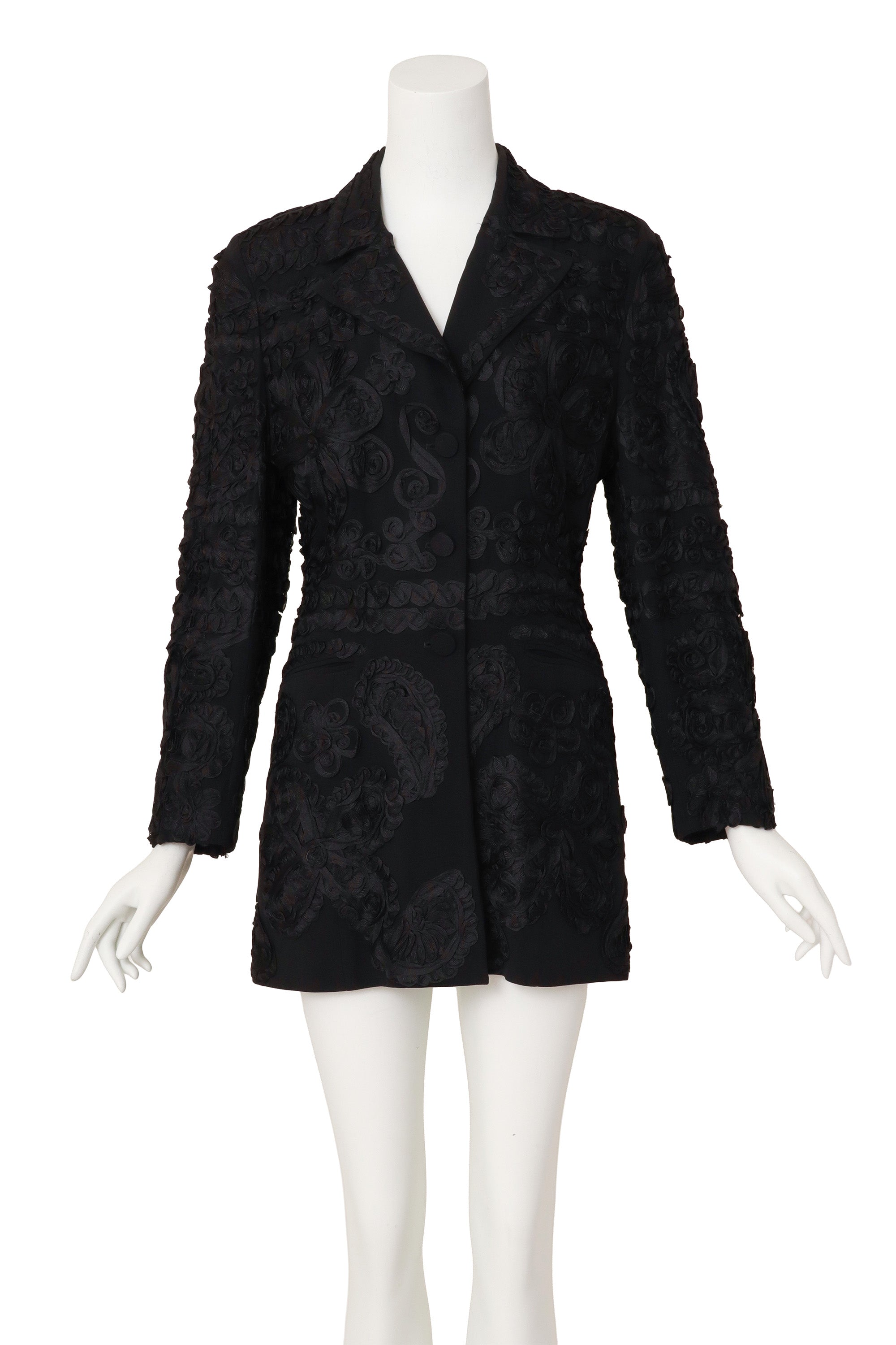 embroidered blazer by Sophie Sitbon on mannequin @ Recess LA