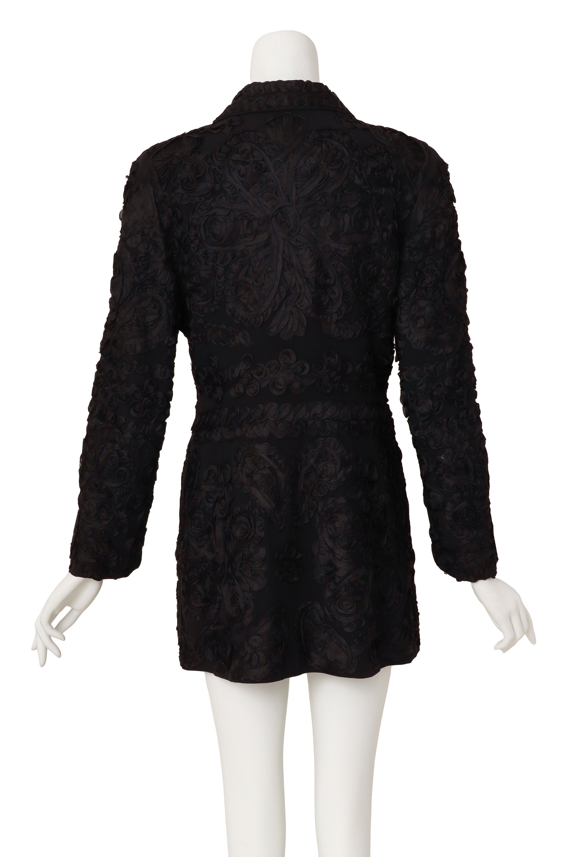 embroidered blazer by Sophie Sitbon on mannequin back @ Recess LA