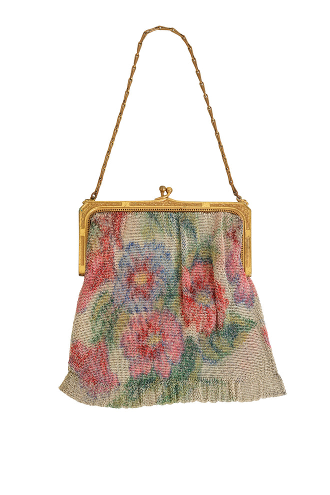 Vintage Whiting & Davis Garden Mesh Bag @ Recess LA