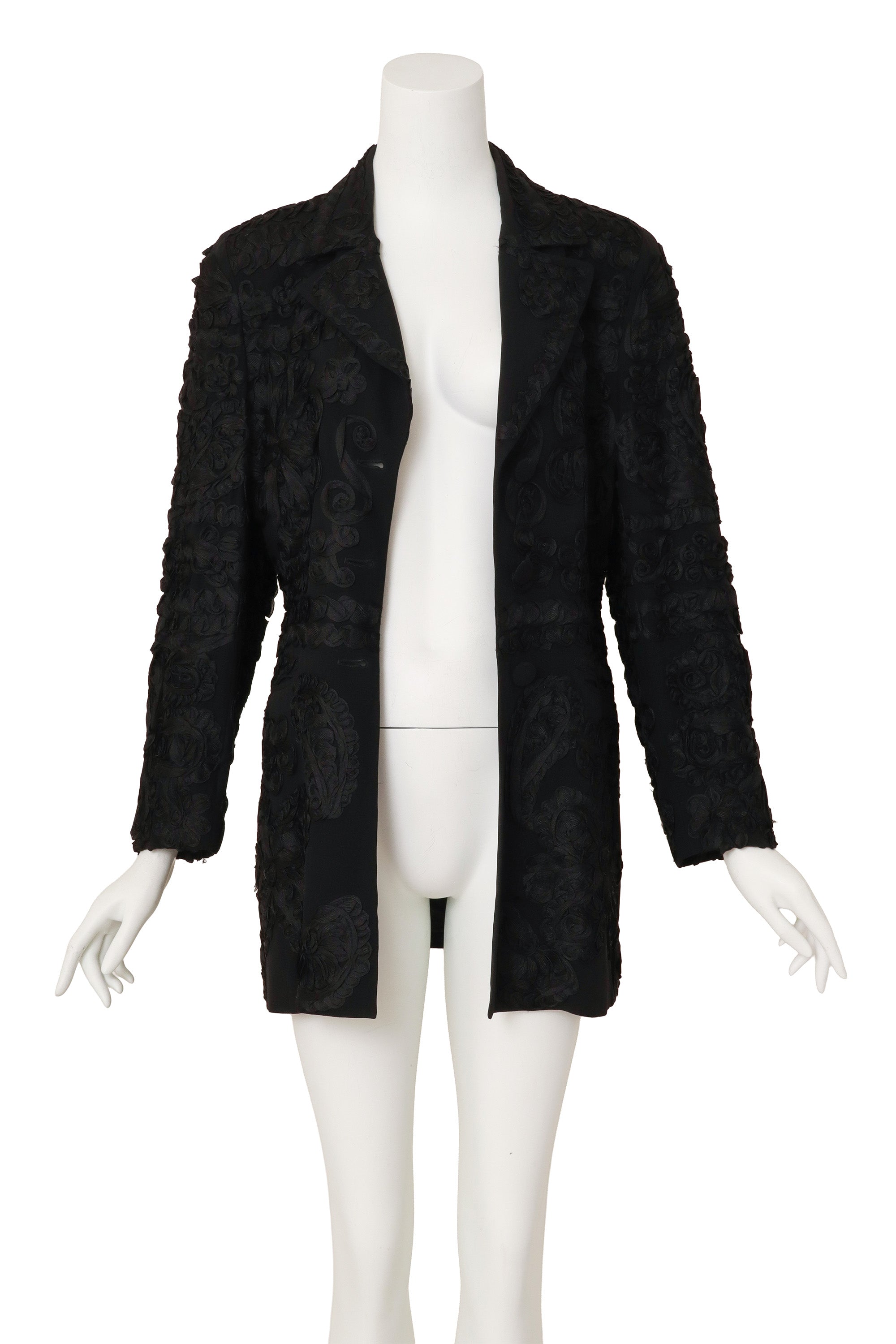 embroidered blazer by Sophie Sitbon on mannequin open @ Recess LA