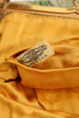 Vintage Whiting & Davis Garden Mesh Bag label @ Recess LA