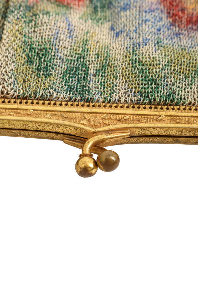 Vintage Whiting & Davis Garden Mesh Bag clasp @ Recess LA