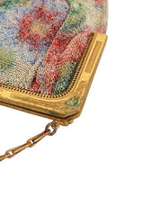 Vintage Whiting & Davis Garden Mesh Bag tarnish @ Recess LA
