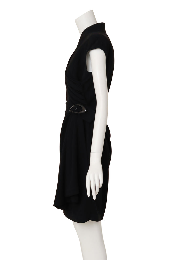 wrap dress by Thierry Mugler on mannequin side @ Recess LA