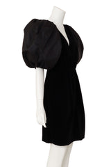 balloon sleeve dress by Yves Saint Laurent on mannequin side @ Recess LA