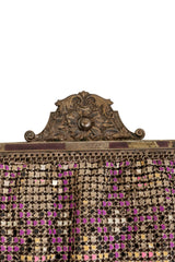 Vintage Inlay Frame Diamond Mesh Bag clasp @ Recess LA
