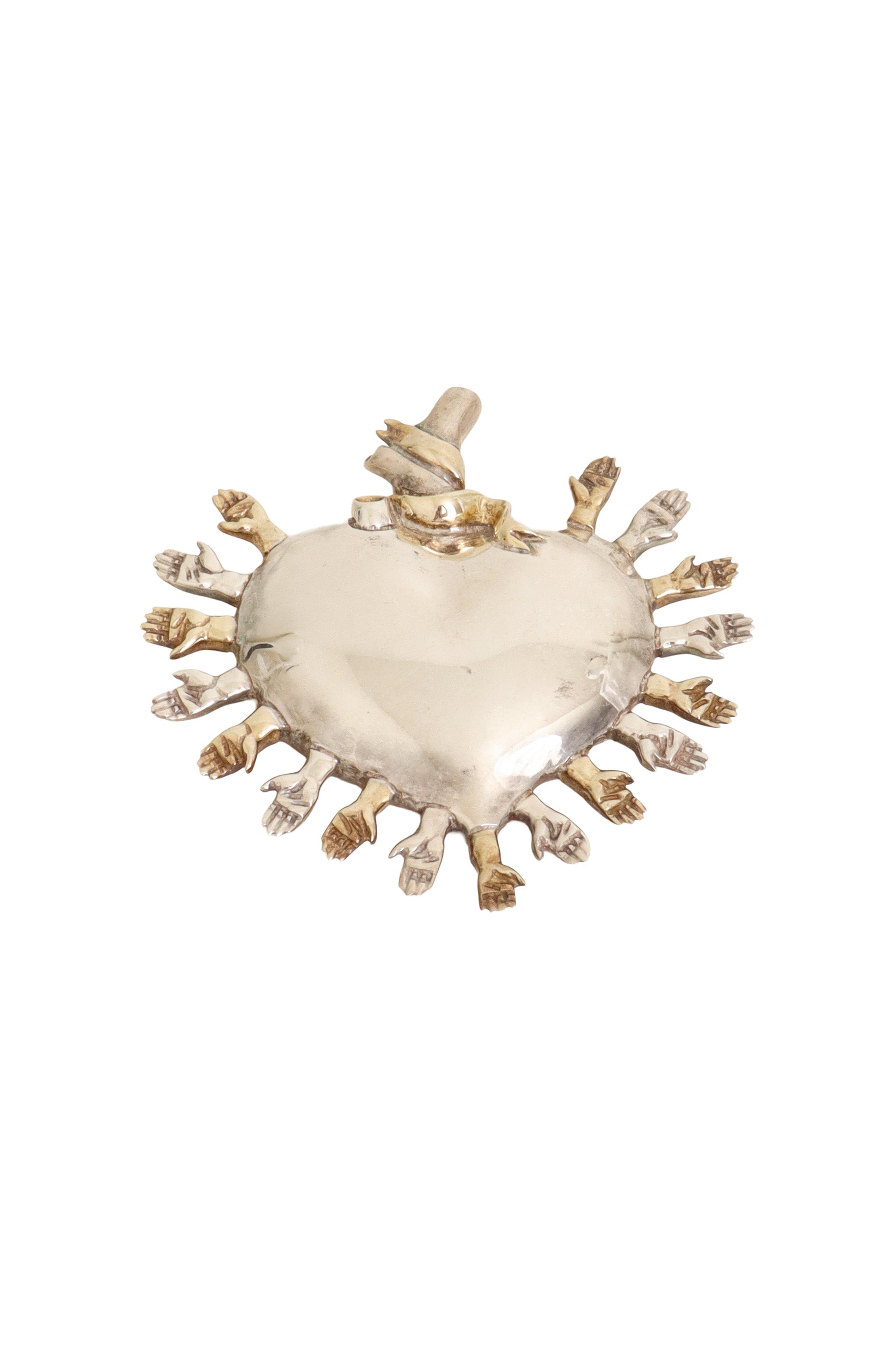 Hand Heart Pendant by Sergio Bustamante @ Recess LA
