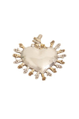 Hand Heart Pendant by Sergio Bustamante @ Recess LA