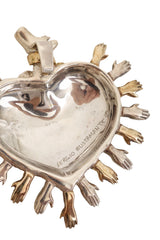 Hand Heart Pendant by Sergio Bustamante signatures @ Recess LA