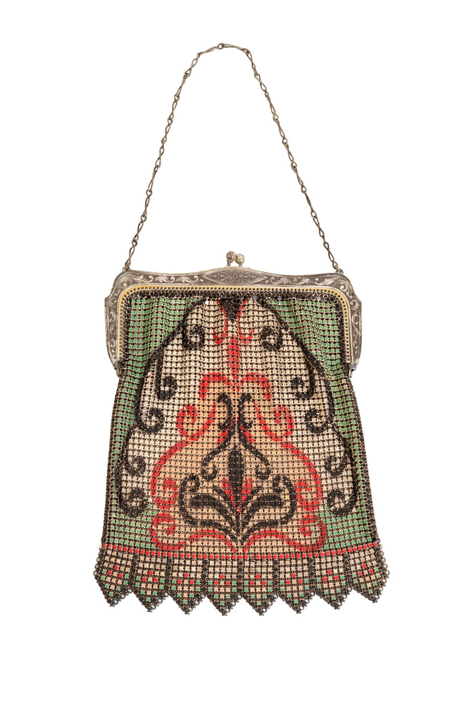 Vintage Whiting & Davis Filigree Deco Mesh Bag @ Recess LA