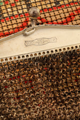 Vintage Whiting & Davis Filigree Deco Mesh Bag signature @ Recess LA