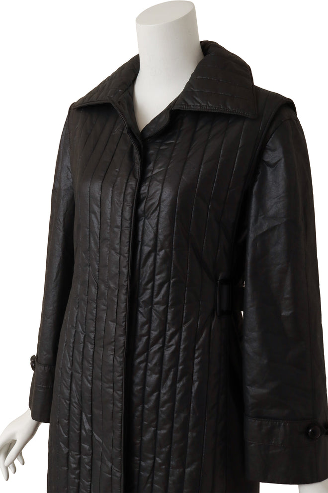 puffer coat by Diane Von Furstenberg on mannequin close @ Recess LA