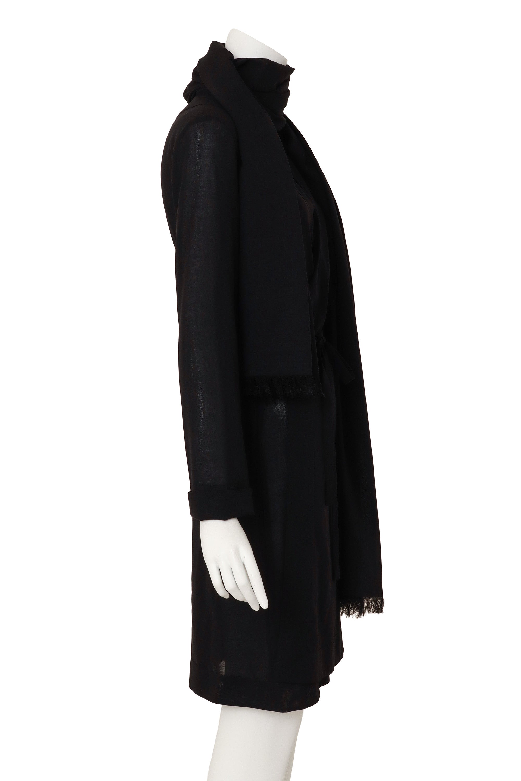 wrap dress by Jean Paul Gaultier on mannequin side @ Recess LA