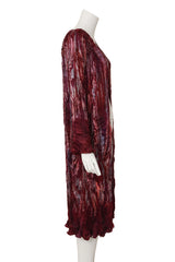 pleated jacket by Patricia Lester on mannequin side @ Recess LA