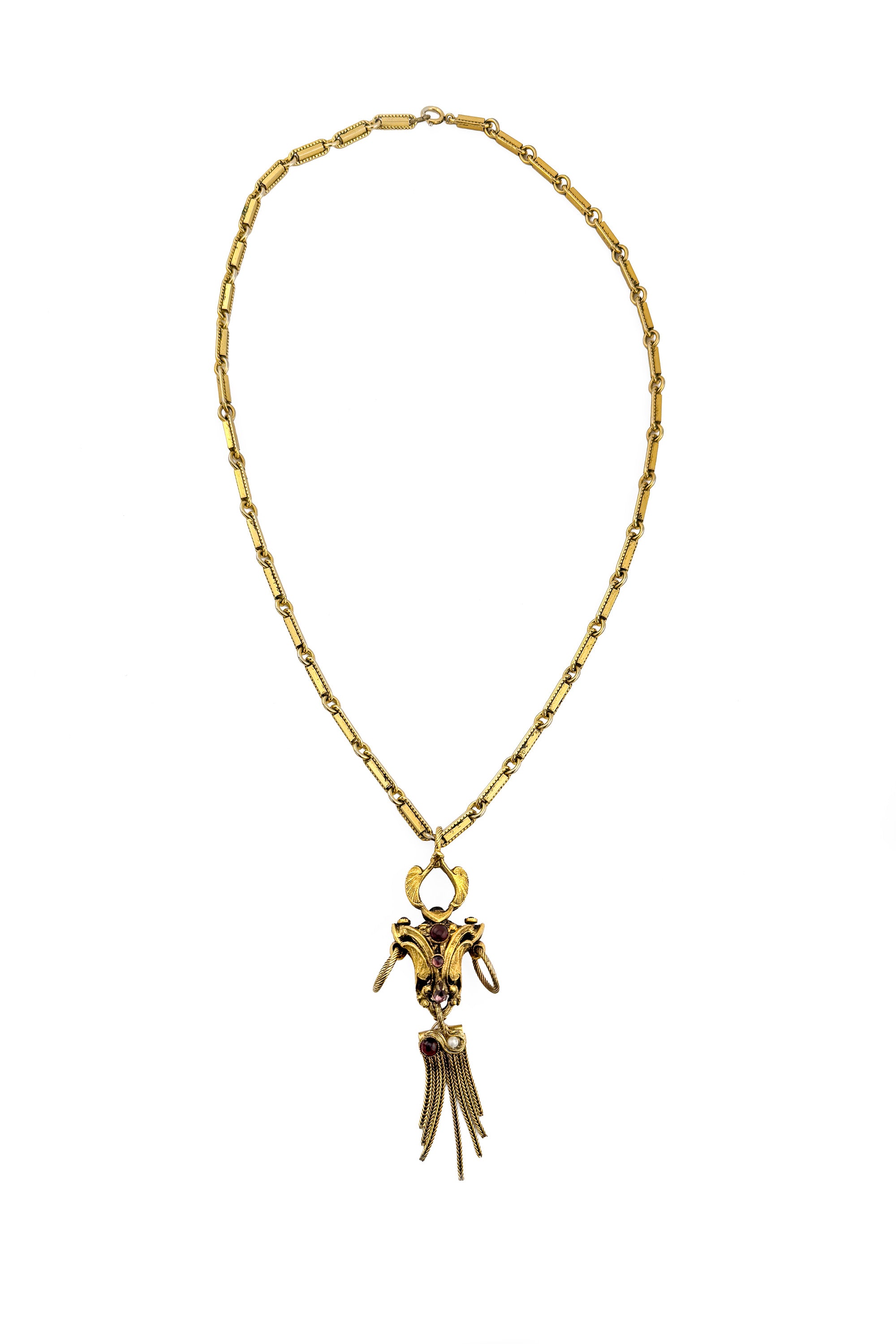 Vintage Filigree Pendant Necklace @recess la