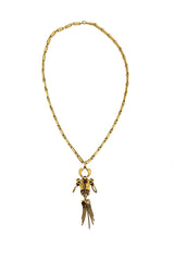 Vintage Filigree Pendant Necklace @recess la