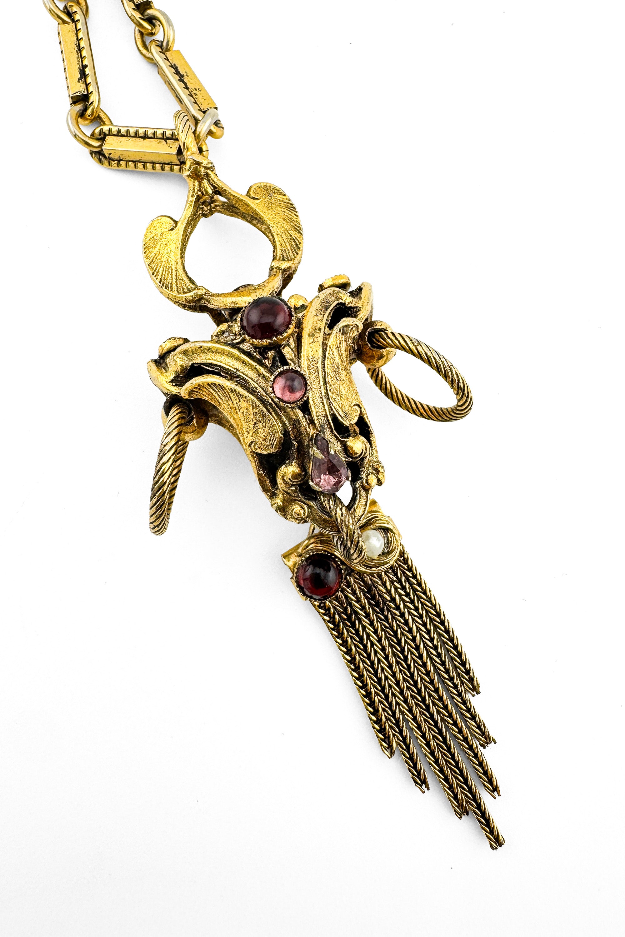 Vintage Filigree Pendant Necklace pendant @recess la