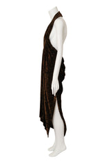 halter dress by Romeo Gigli on mannequin side @ Recess LA