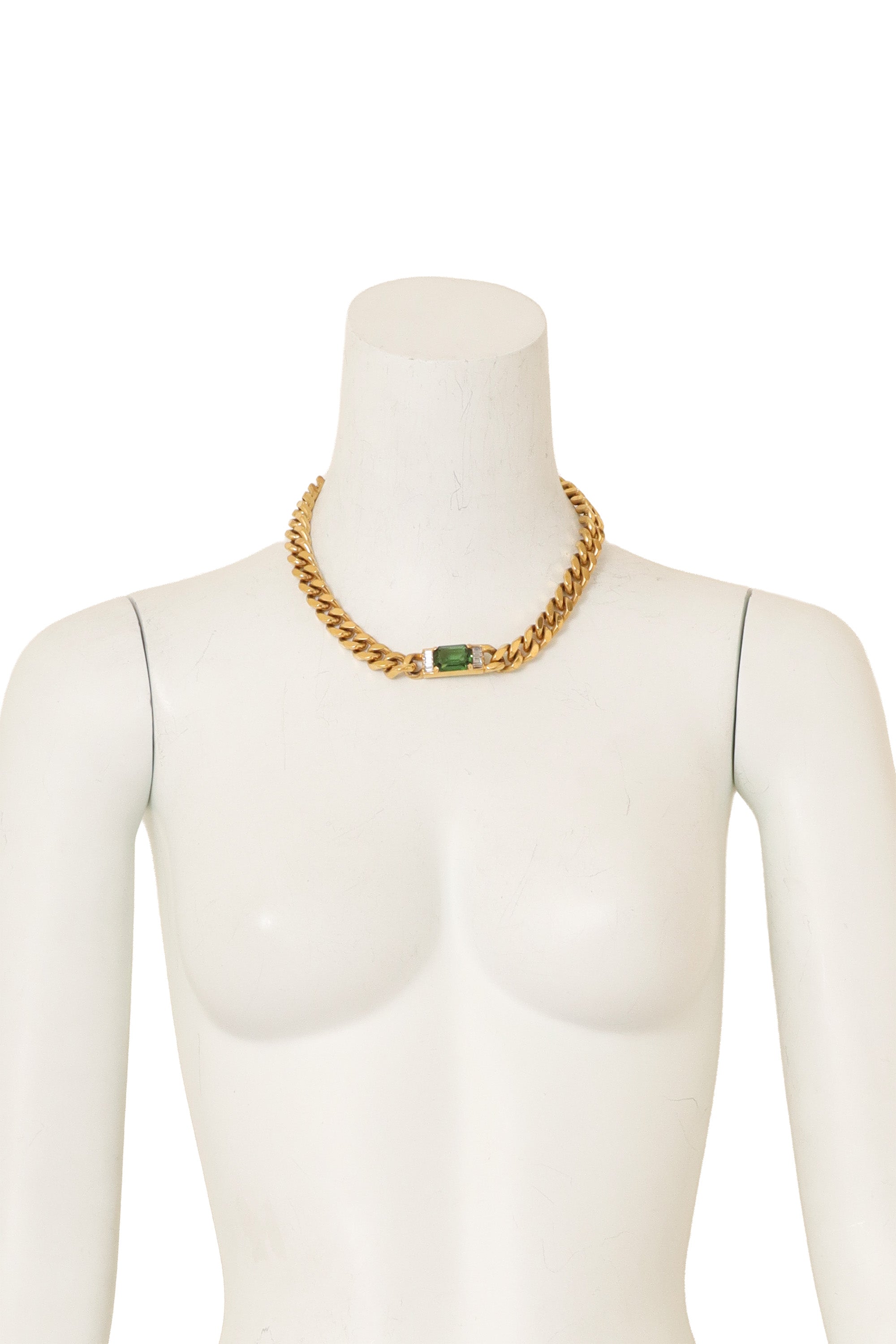 Crystal Collar Necklace by S.A.L on mannequin @ Recess LA