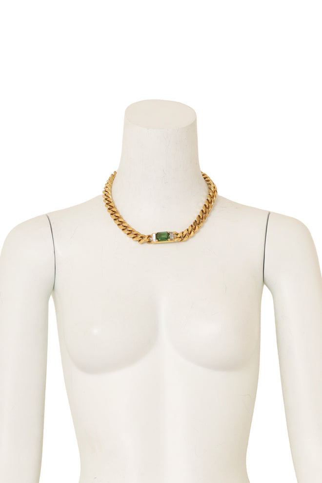 Crystal Collar Necklace by S.A.L on mannequin @ Recess LA