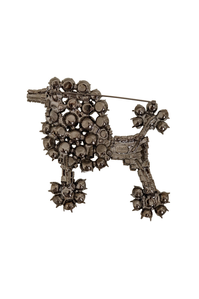 Pearl Poodle Brooch by Moans back @ Recess LA