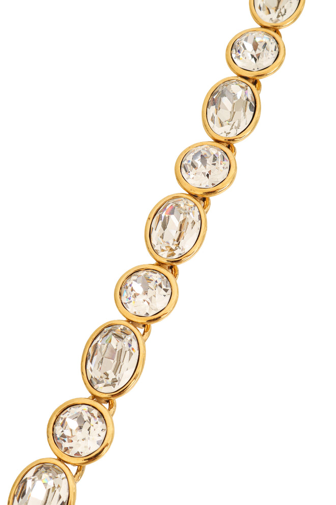 Crystal Rivière Necklace by Napier close @ Recess LA