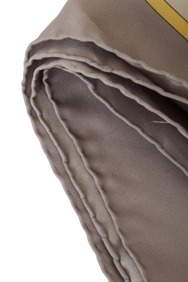 silk scarf by Celine hems @ Recess LA