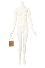 Vintage Whiting & Davis Diamond Floral Mesh Bag II on mannequin @ Recess LA