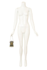 Vintage Whiting & Davis Silver Frame Abstract Mesh Bag @ Recess LA