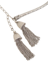 Metal Mesh Tassel Belt tassels @ Recess LA