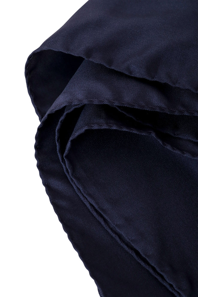Large silk horse and carriage print scarf by Celine hem stitching @ Recess LA