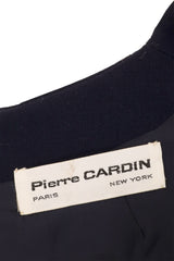 Vintage Pierre Cardin Mod Colorblock Puzzle Dress label @ Recess 