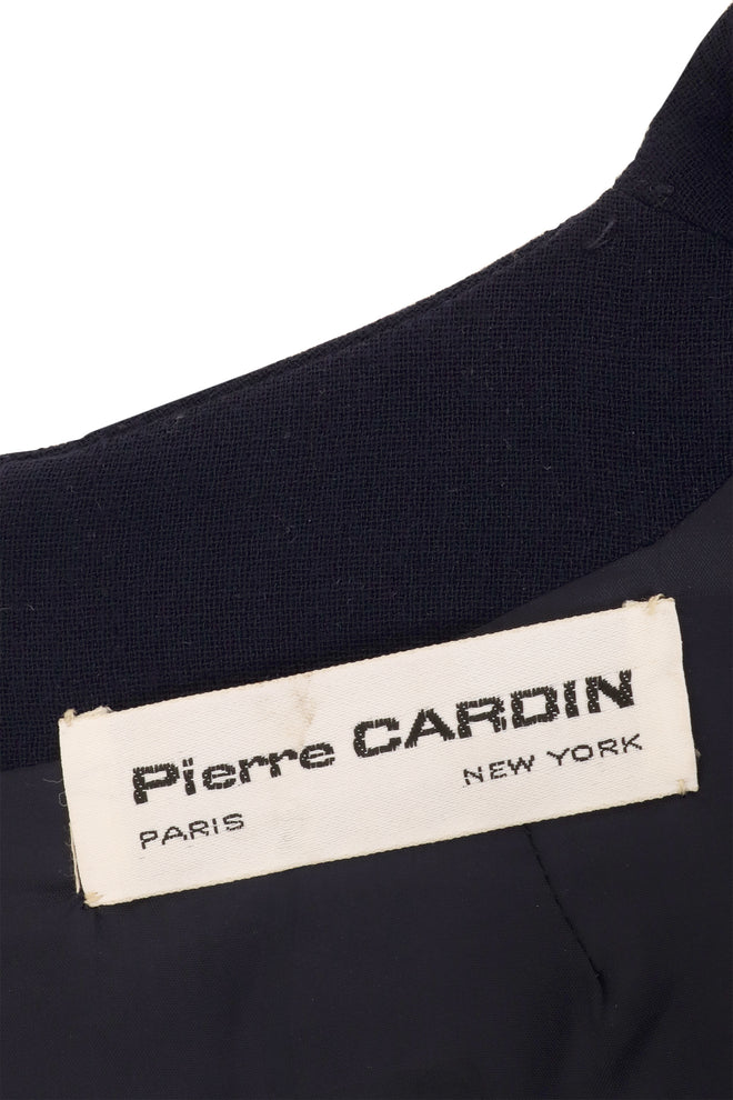 Vintage Pierre Cardin Mod Colorblock Puzzle Dress label @ Recess 