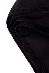 Large silk color block sun dial motif scarf by Roberta di Camerino hem stitching @ Recess LA