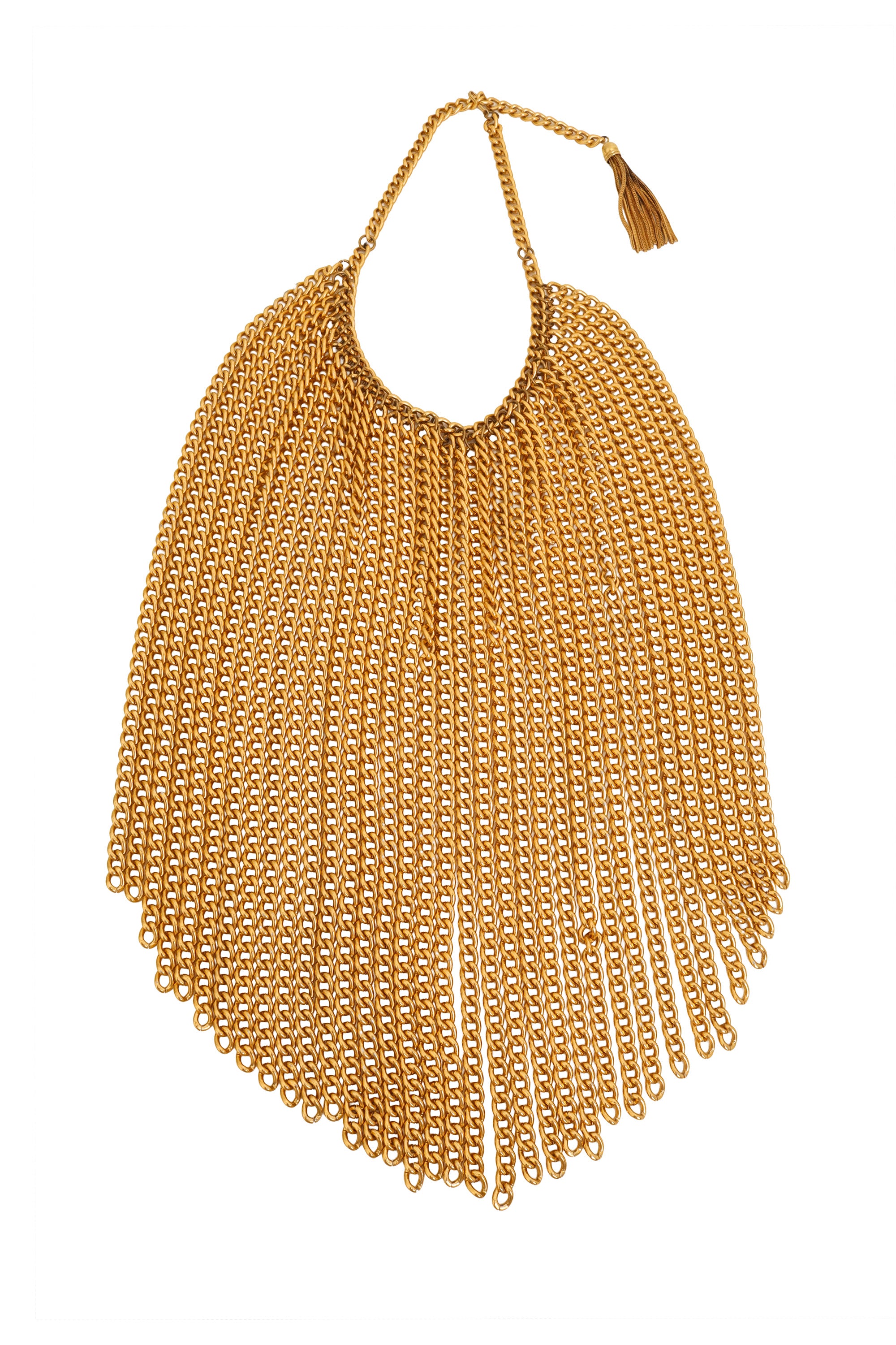 Draped Chain Bib Necklace @ Recess LA