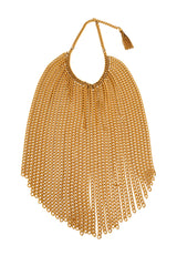 Draped Chain Bib Necklace @ Recess LA