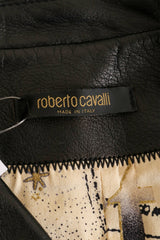 Vintage Roberto Cavalli Astrology Tattoo Cutaway Jacket label @ Recess LA