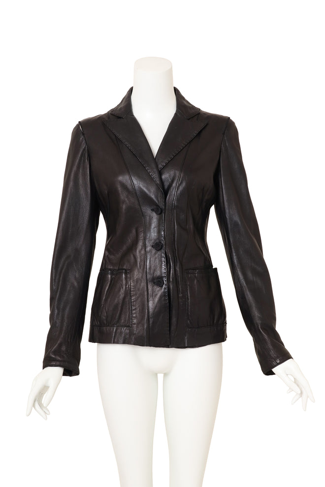 Vintage Roberto Cavalli Astrology Tattoo Cutaway Jacket on mannequin @ Recess LA