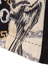 Vintage Roberto Cavalli Astrology Tattoo Cutaway Jacket stains @ Recess LA