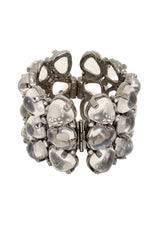 Lucite Cluster Bracelet by Kenneth Lane hinge @ Recess LA