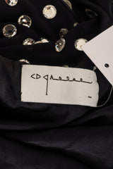 Vintage CD Greene Mirror Crystal Mini Dress label @ Recess LA
