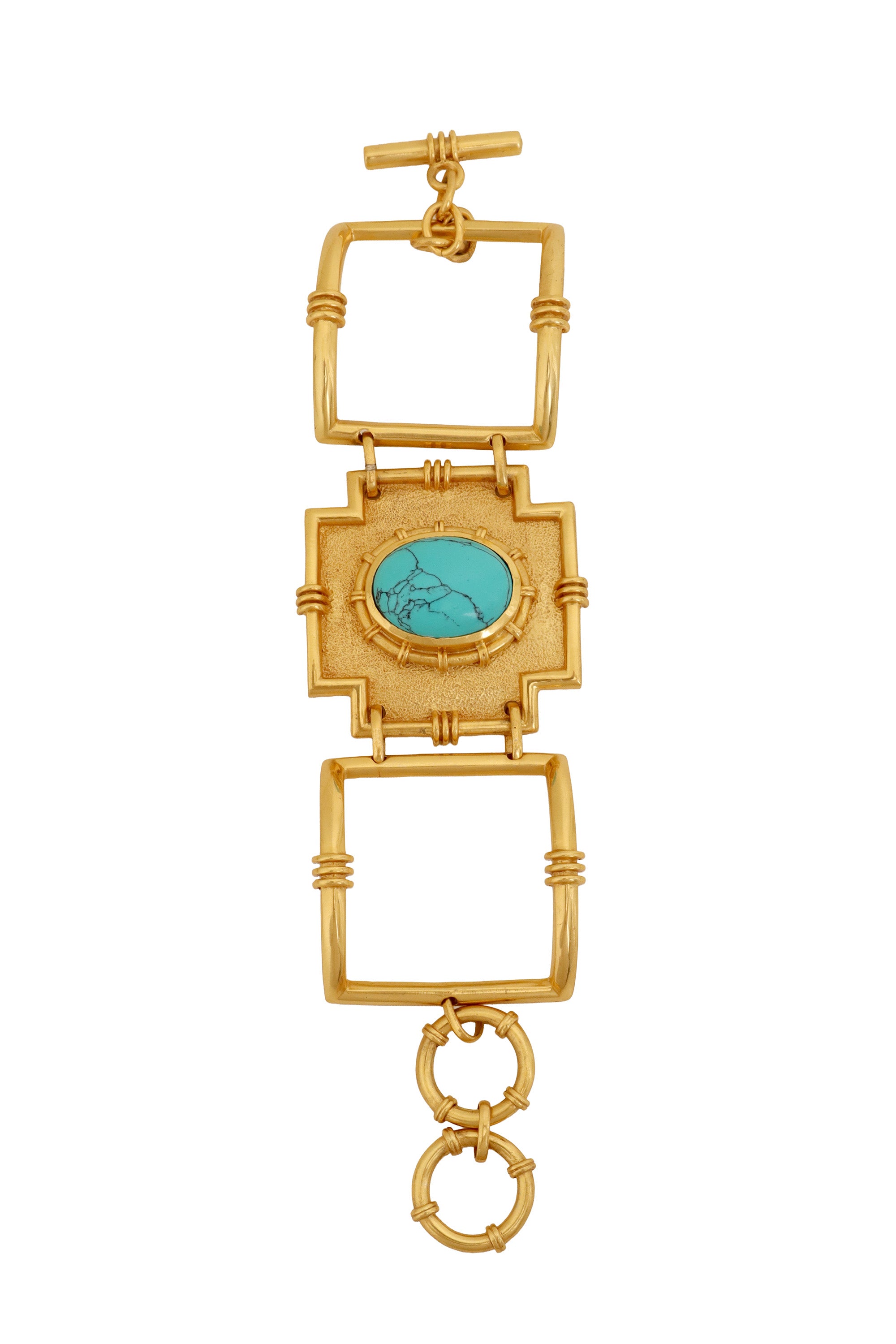 Cross Link Bracelet by Julie Vos straight @ Recess LA