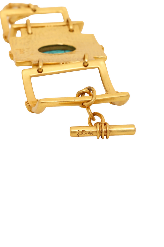 Cross Link Bracelet by Julie Vos toggle signature @ Recess LA