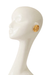 dome earrings by Yves Saint Laurent on mannequin @ Recess LA