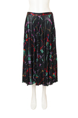 Vintage Missoni Sketch Plaid Top, Skirt & Belt Set on mannequin skirt only  @ Recess LA