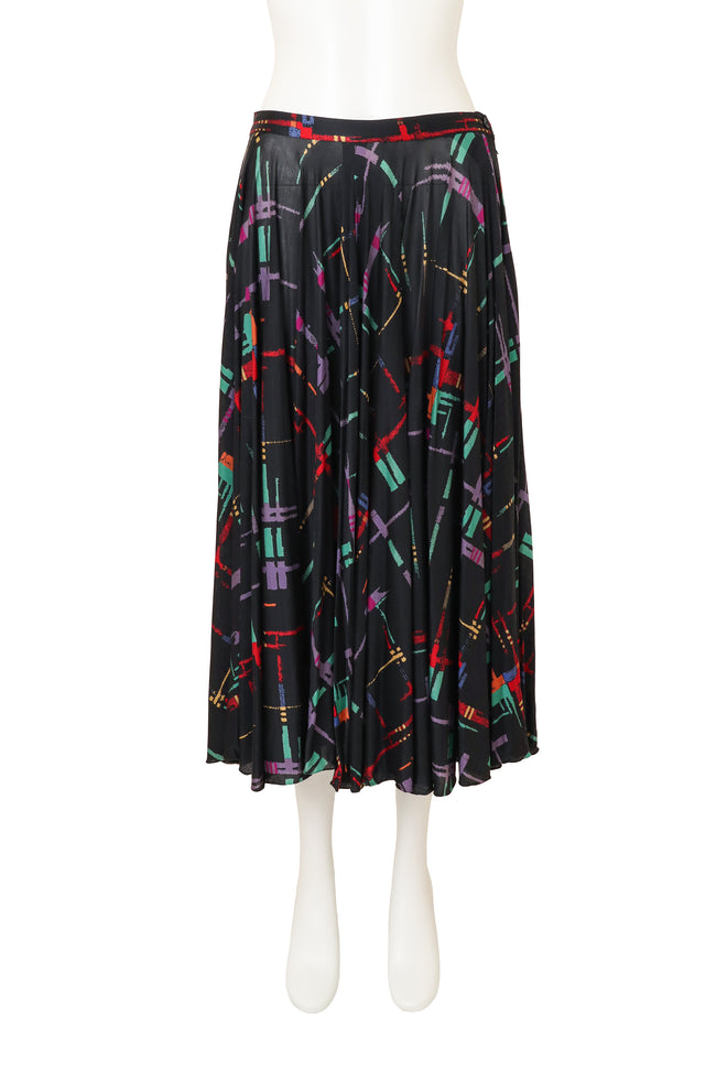 Vintage Missoni Sketch Plaid Top, Skirt & Belt Set on mannequin skirt only  @ Recess LA