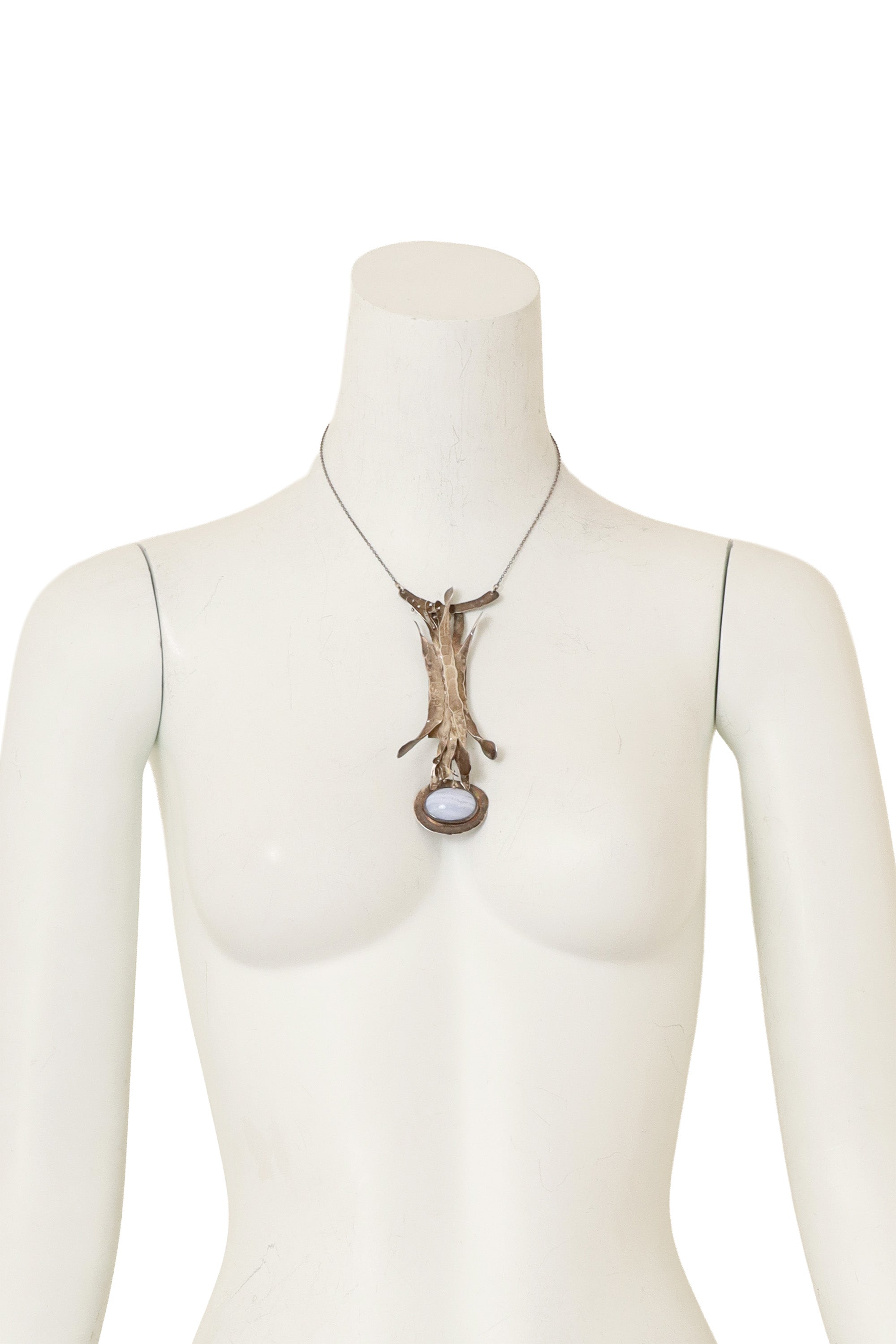 Botanical Pendant Necklace by Mahri on mannequin @ Recess LA